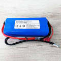 4s3p 12V 14.4V 14.8V 18650 6600mAh/6.6ah High Rate Discharge Rechargeable Lithium Ion Battery Pack with PCM and Connectors